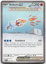 Kubuin-ex Selten, besondere Illustration Obsidian Flammen 222 NM