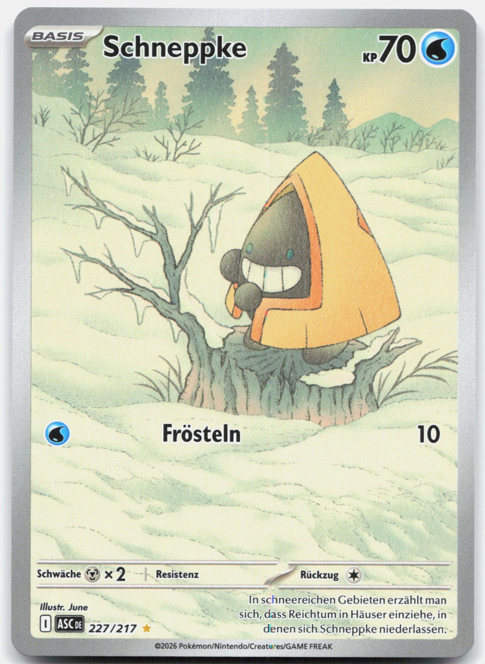 Schneppke Selten, Illustration Erhabene Helden 227 NM
