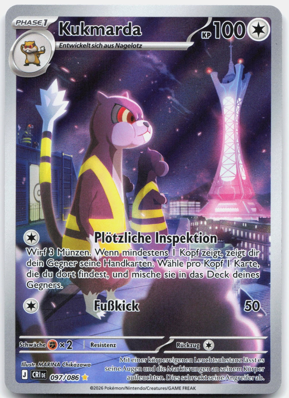 Kukmarda Selten, Illustration Wachsendes Chaos 097 NM