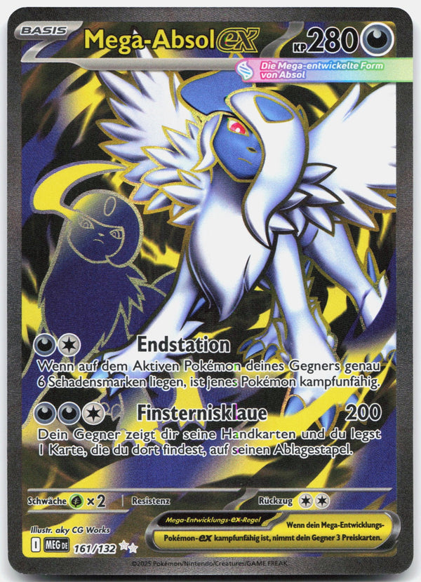 Mega-Absol-ex Ultra Selten Mega-Entwicklung 161 NM