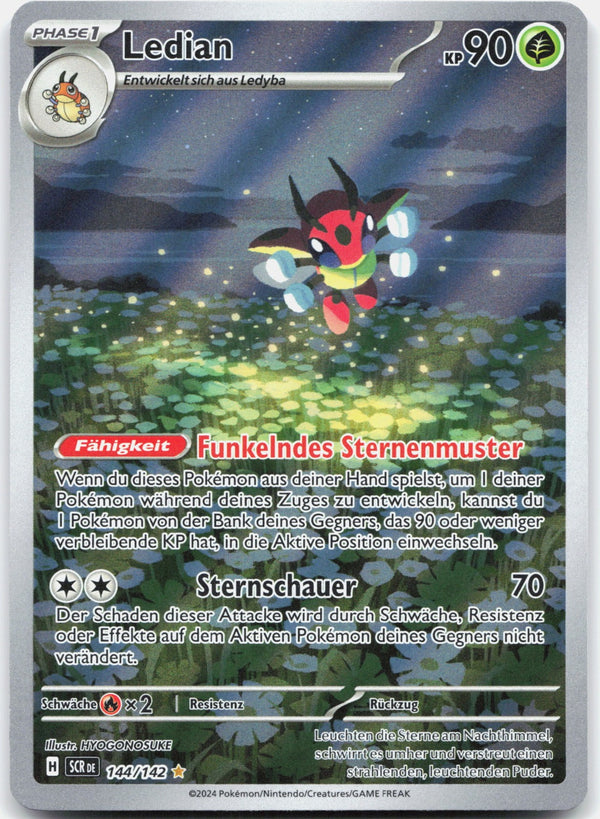 Ledian Holo Selten, Illustration Stellarkrone 144 NM