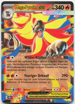 Mega-Pyroleo-ex Holo Doppelselten Wachsendes Chaos 015 NM