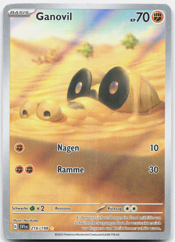 Ganovil Selten, Illustration Karmesin & Purpur 216 LP
