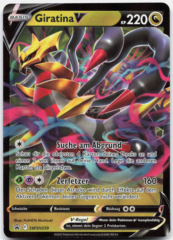 Giratina V Keine SCSC Promokarten SWSH259 NM