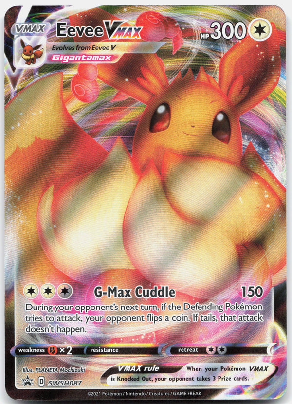Eevee VMAX Holo Promo SWSH: Sword & Shield Promo Cards SWSH087 NM