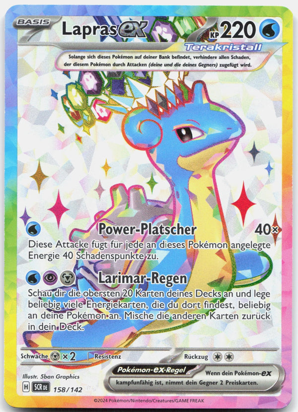 Lapras-ex Ultra Selten Stellarkrone 158 NM