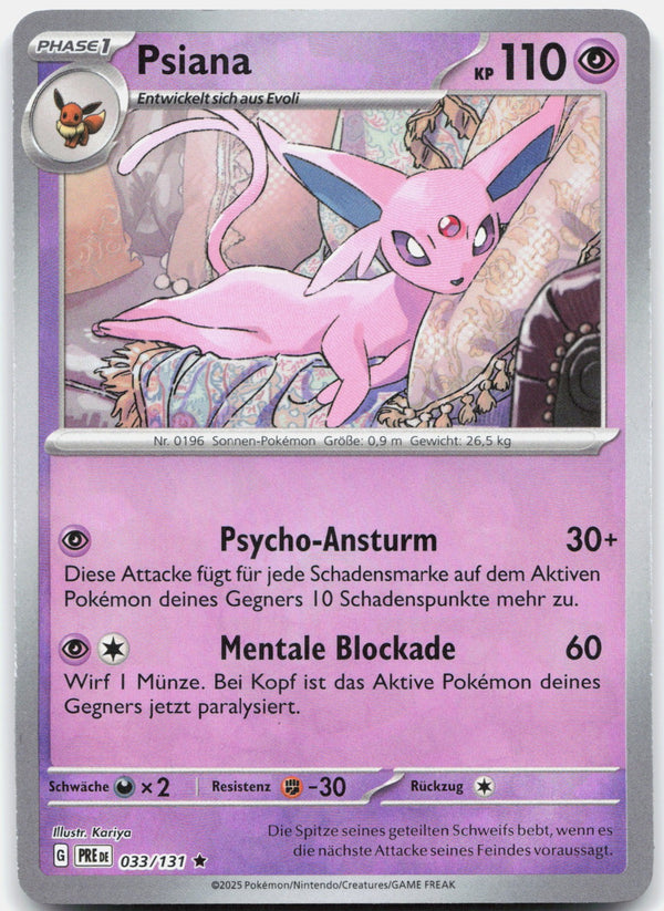Psiana Selten Prismatische Entwicklungen 033 NM
