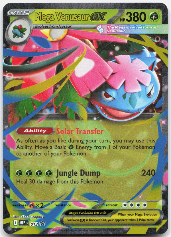 Mega Venusaur ex Holo Promo ME: Mega Evolution Promo 013 NM
