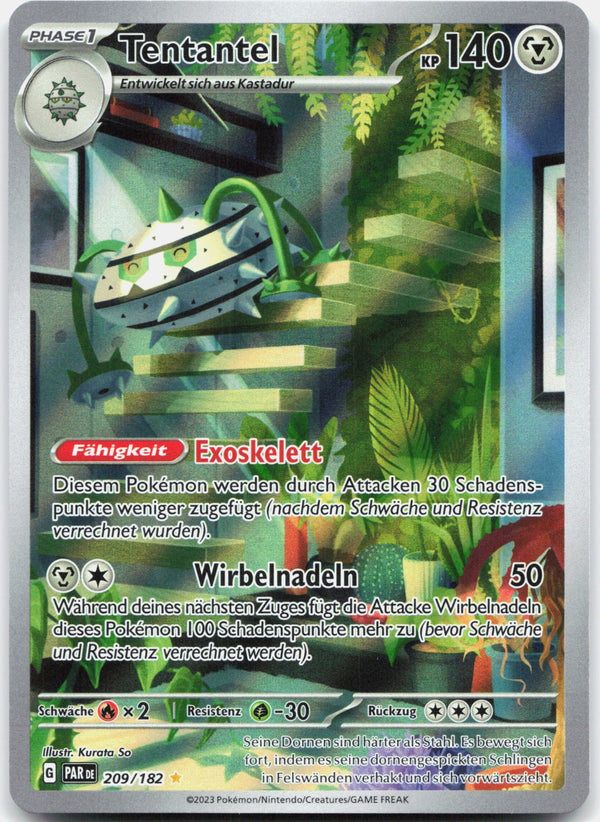 Tentantel Holo Selten, Illustration Paradoxrift 209 NM