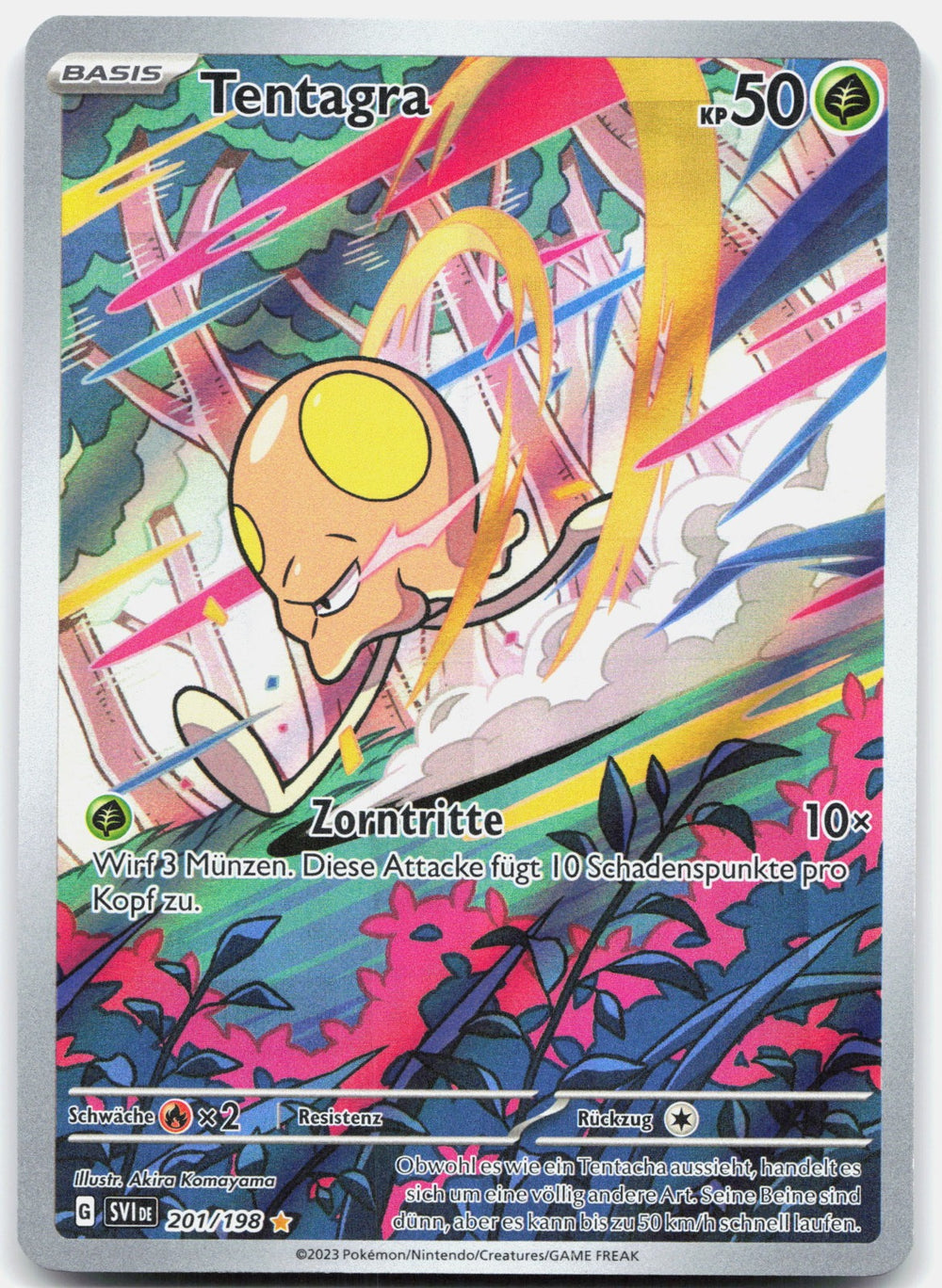 Tentagra Selten, Illustration Karmesin & Purpur 201 NM