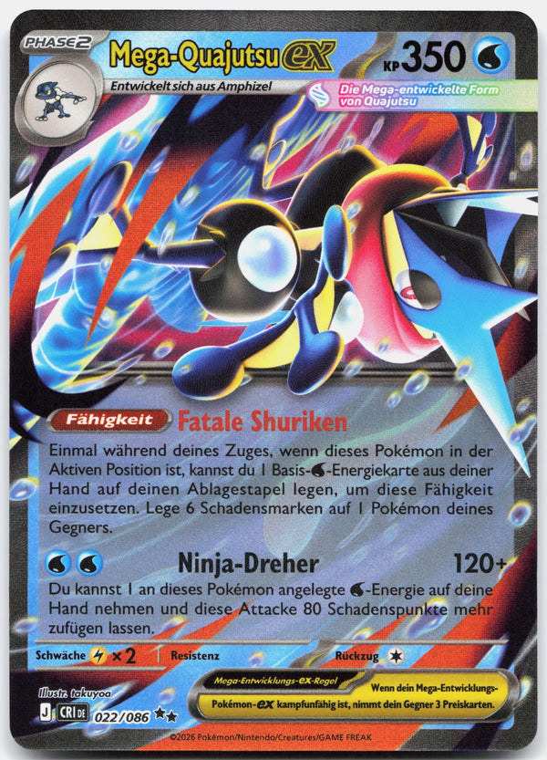 Mega-Quajutsu-ex Doppelselten Wachsendes Chaos 022 NM